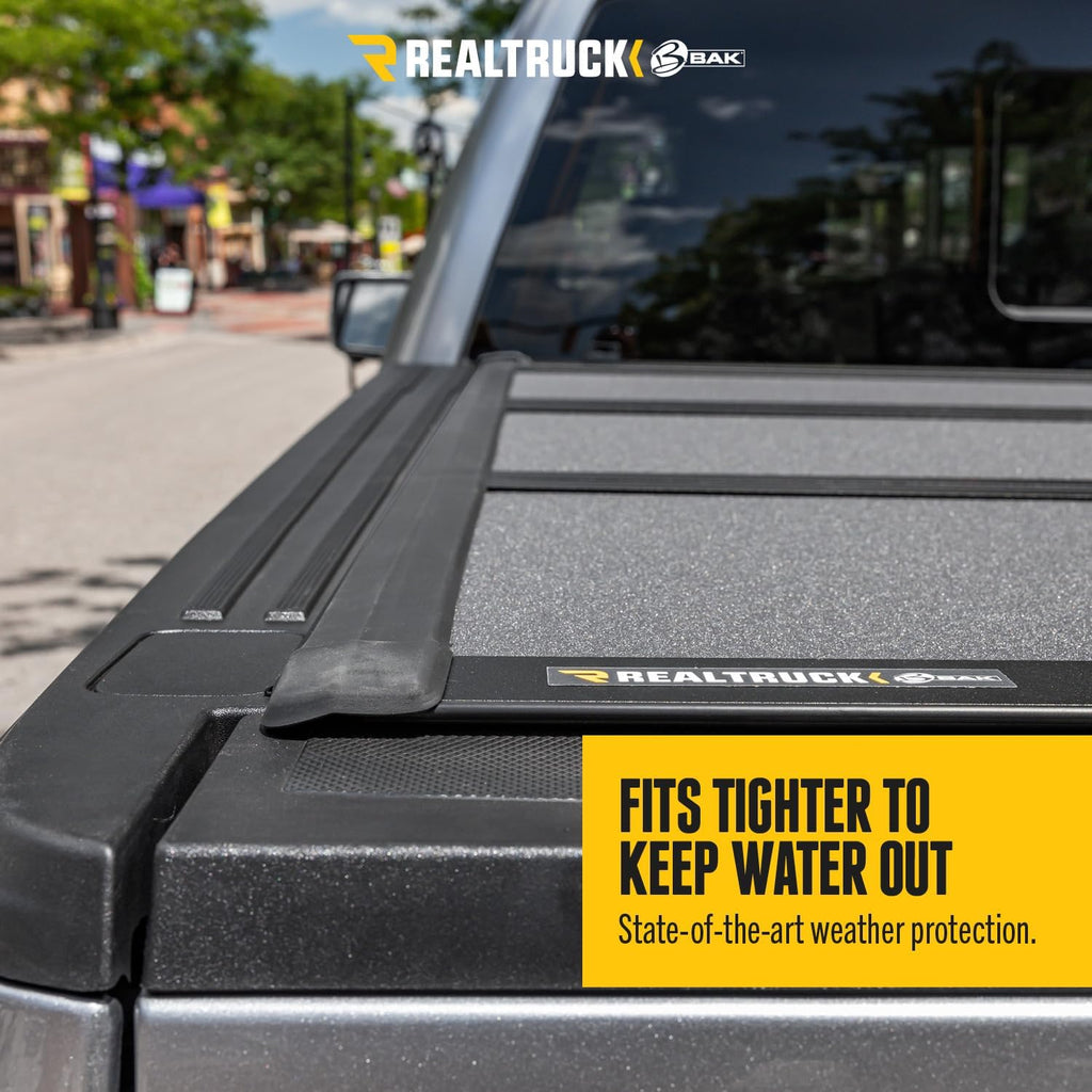 BAK Bakflip MX4 Hard Folding Truck Bed Tonneau Cover | 448339 | Fits 2021-2022 Ford F-150 5' 7" Bed (67.1")